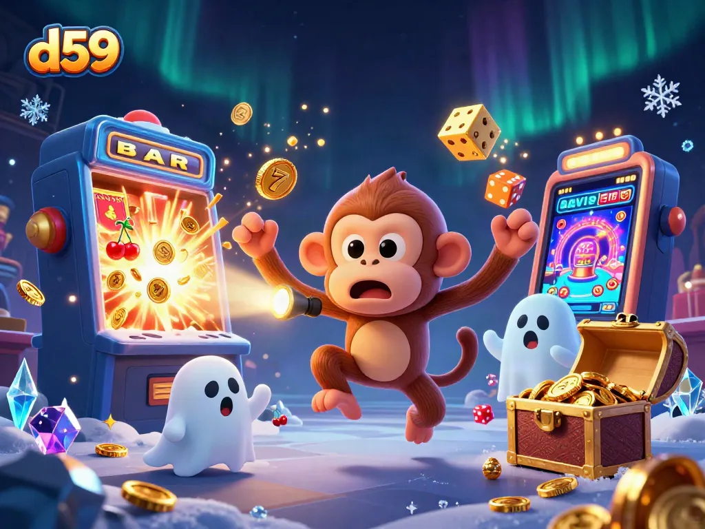 Engage in exciting gameplay at d59 with vibrant casino elements and dynamic characters.