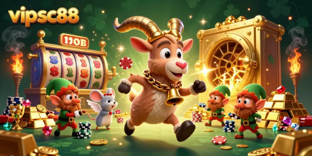 Experience thrilling wins at vip sc88 with engaging casino action featuring lively characters and dynamic game elements.