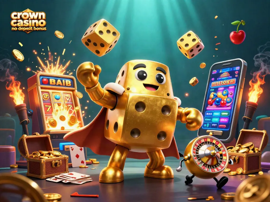 Crown coins casino no deposit bonus offers thrilling rewards with 3D characters and dynamic gaming elements.
