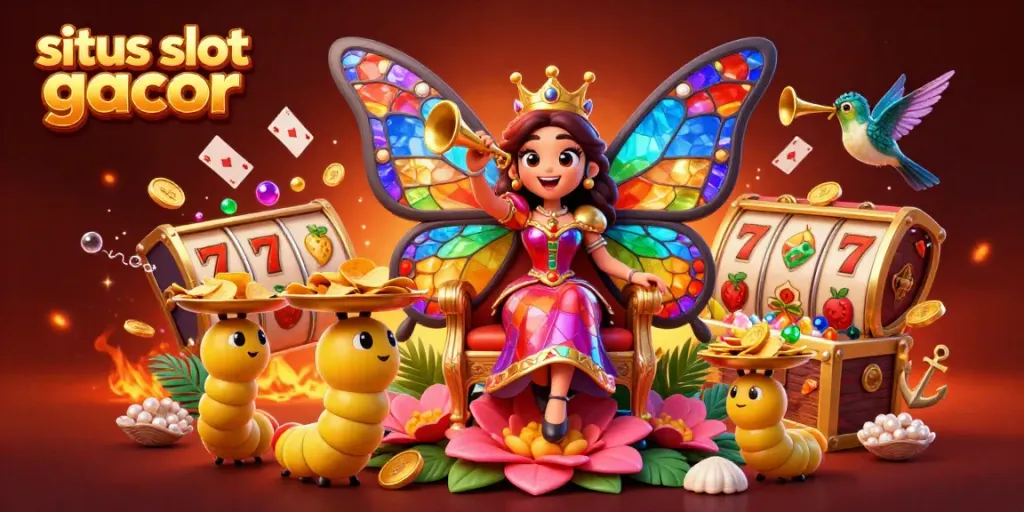Rasakan keseruan di situs slot gacor dengan desain dinamis dan warna yang berani dalam ilustrasi 3D menarik.