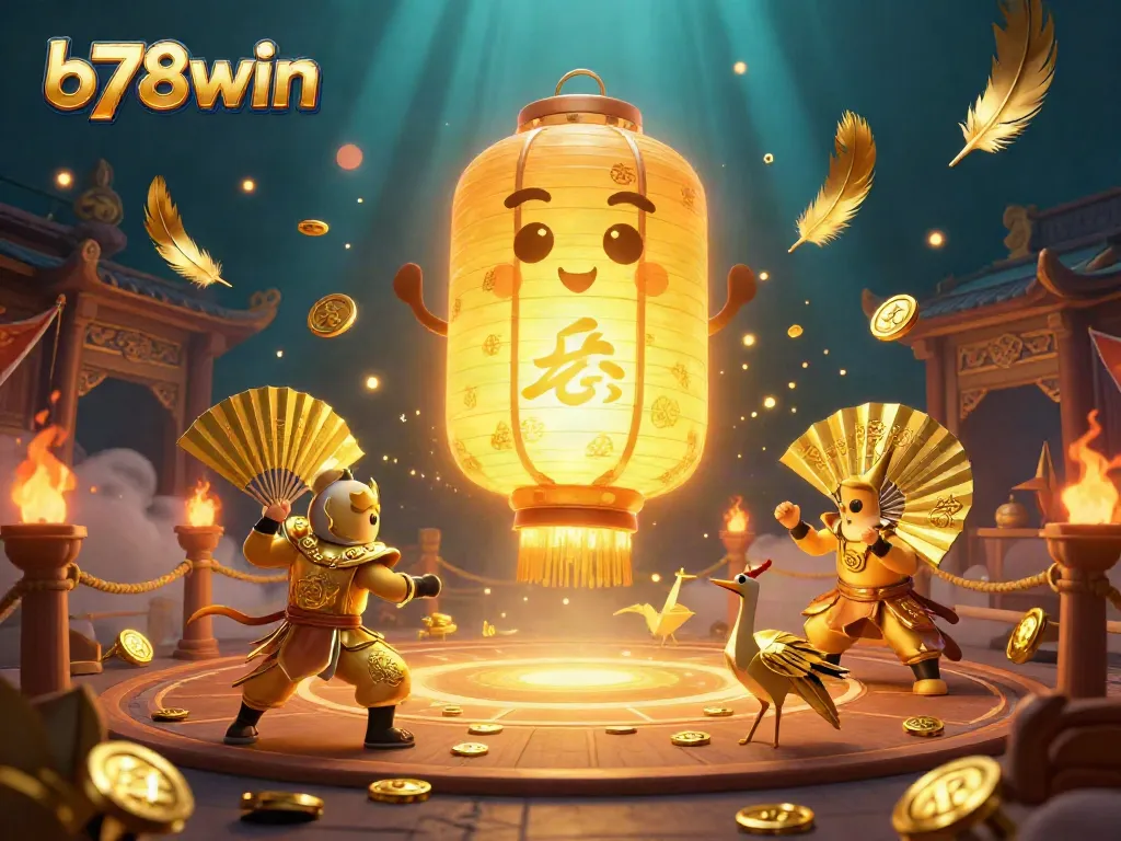 Experience thrilling gaming at b78win with vibrant, dynamic casino elements and engaging characters.