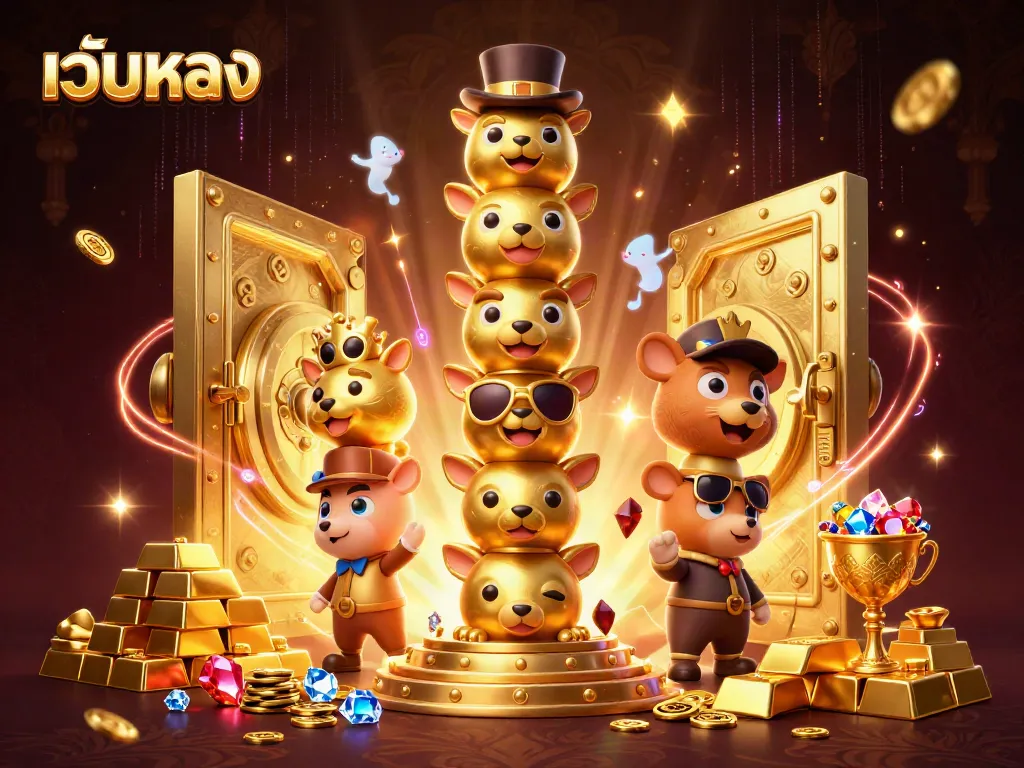 เล่นเกมพนันกับเว็บตรงผ่านภาพกราฟิก 3D สุดหรูกับสัญลักษณ์คาสิโนที่น่าตื่นเต้น