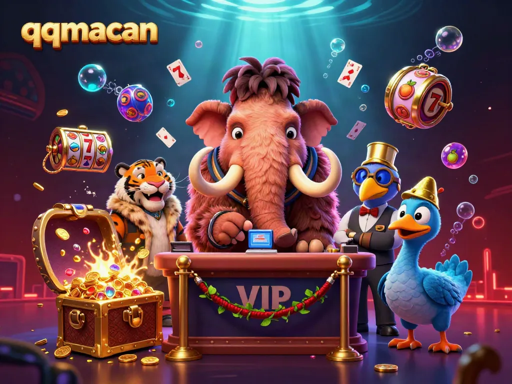 Engage in thrilling QQMacan adventures with unique characters in an exciting casino atmosphere.