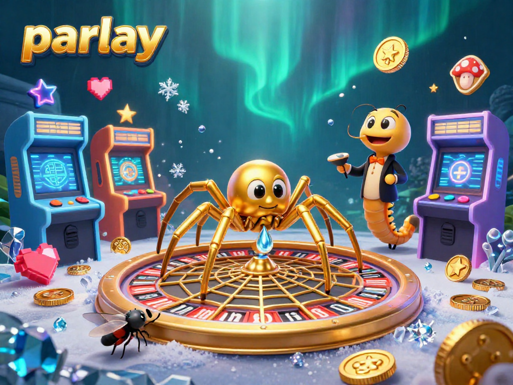 Place bets on the exciting parlay web with our vibrant casino characters.