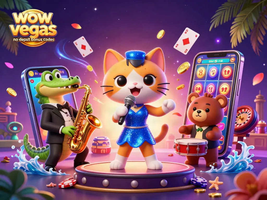Win with wow vegas no deposit bonus codes while enjoying a vibrant casino scene packed with fun!