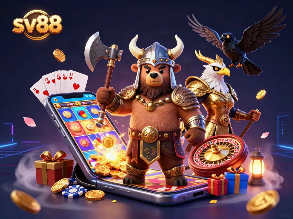 sv88 offers thrilling online gaming experiences with vibrant slot games and dynamic visuals