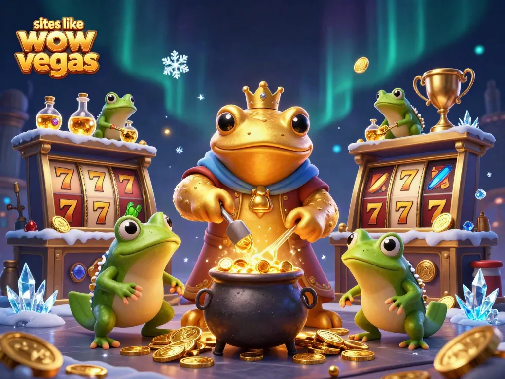 Play popular games like sites like wow vegas with engaging cartoon characters and vibrant visuals.