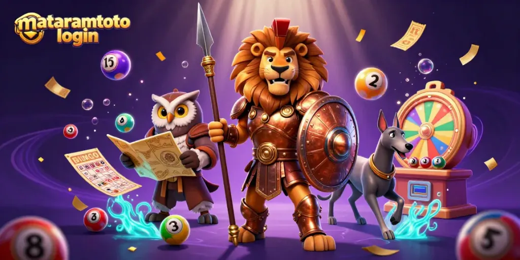 Experience the excitement of gaming with Mataramtoto login featuring vibrant lottery elements.