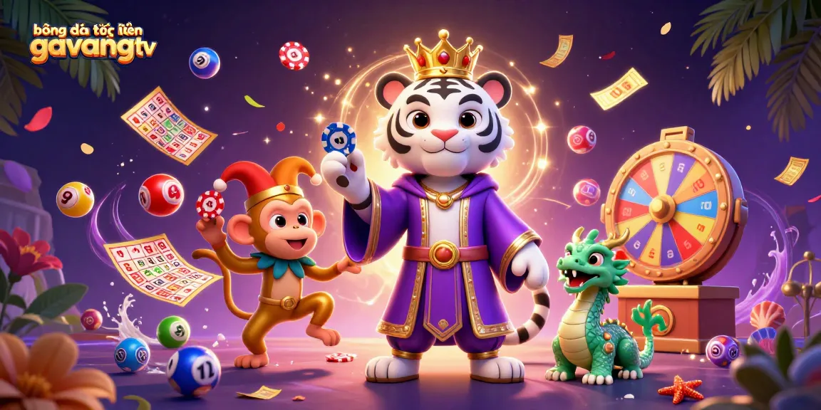 Engage with bóng đá trực tuyến gavangtv in a vibrant scene of playful characters and dynamic gaming elements.